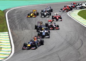 S do Senna na pista de Interlagos